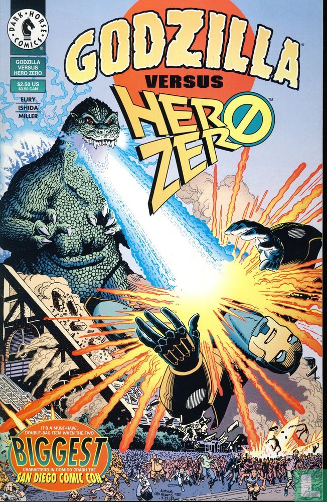 Godzilla versus Hero Zero 1