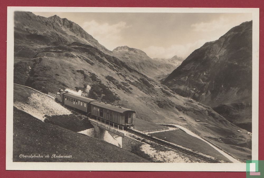 Oberalpbahn ob Andermatt
