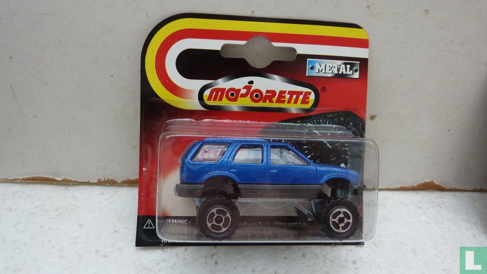 Modèle Réduit Chevrolet Blazer/Jimmy Tout-terrain Rouge - Marque Majorette, Occasion