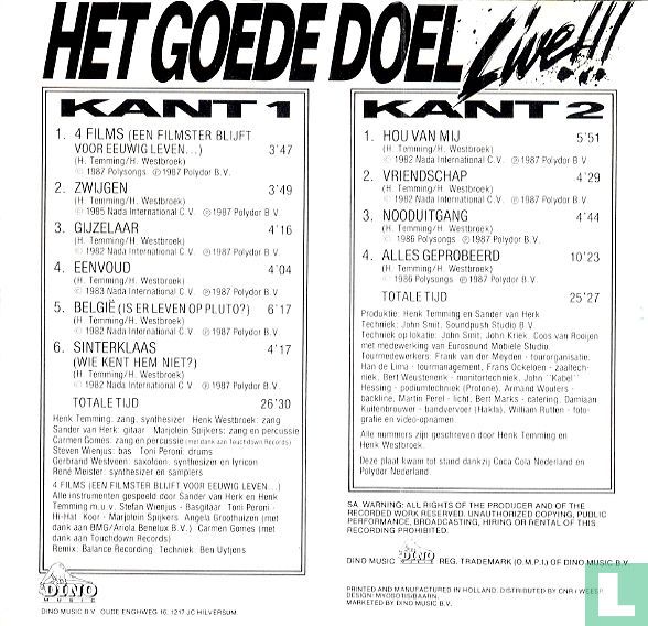 Het Goede Doel live!!!