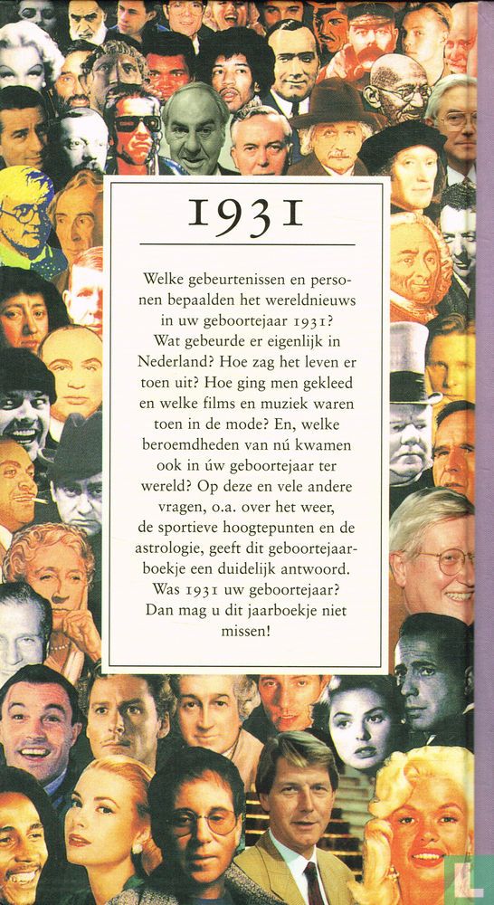 1931 Uw Geboortejaar