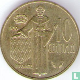Monaco 10 centimes 1976