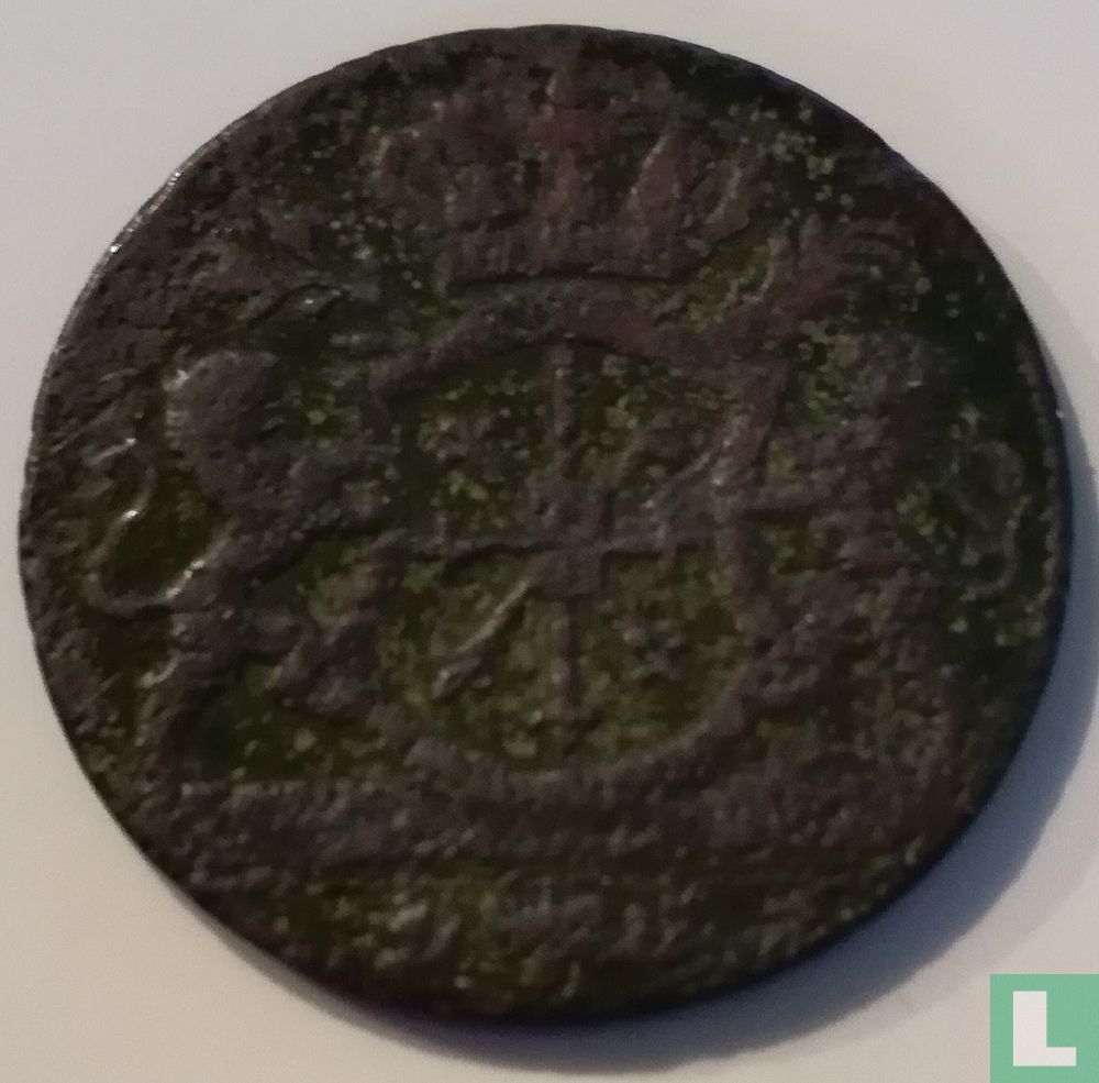 Kleef ¼ stüber 1754