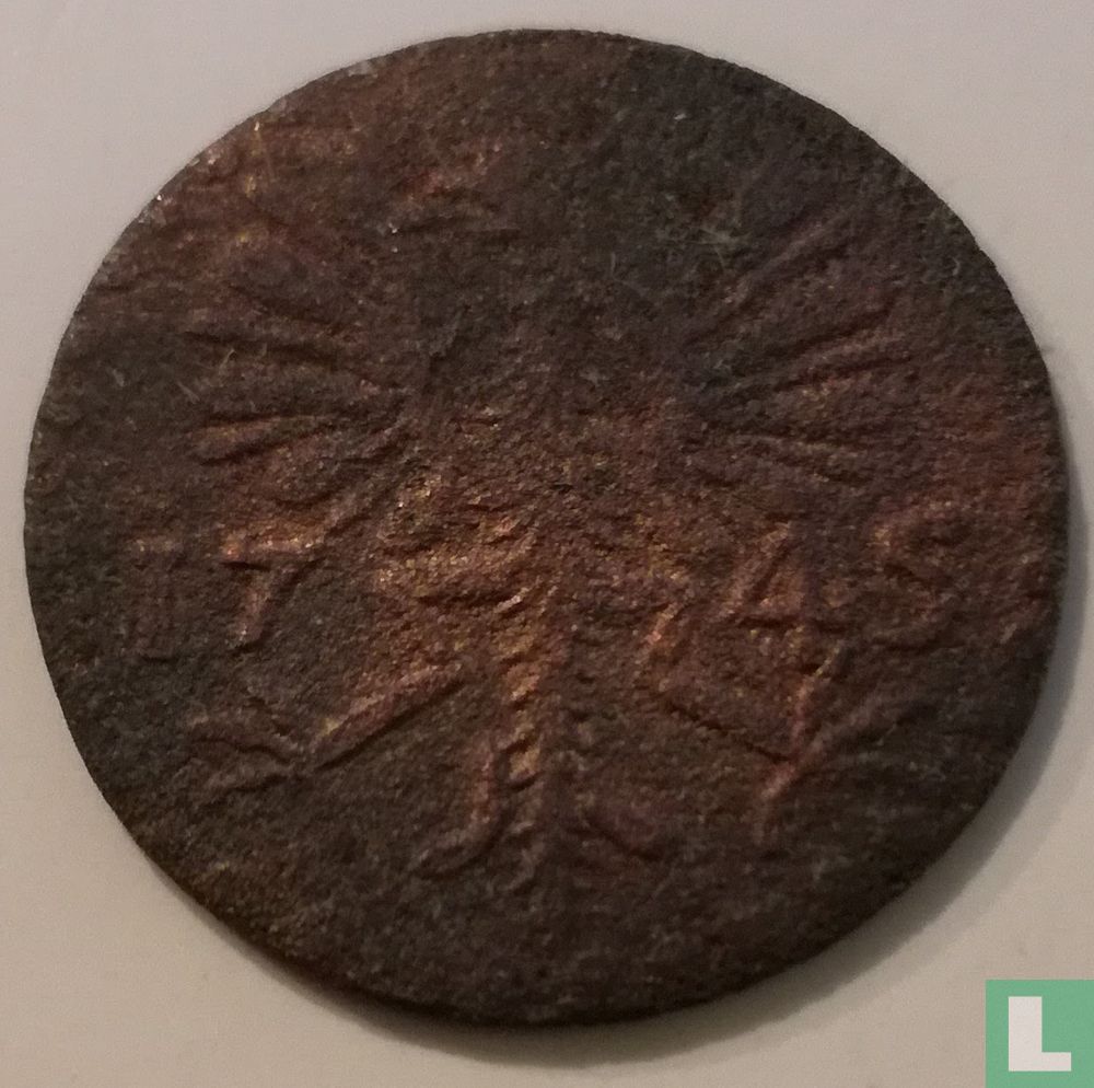 Aachen 4 Heller 1745
