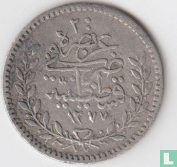 Osmanisches Reich 20 Para AH1277-1 (1861 - Typ 2)