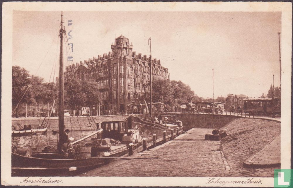 Amsterdam. Scheepvaarthuis.