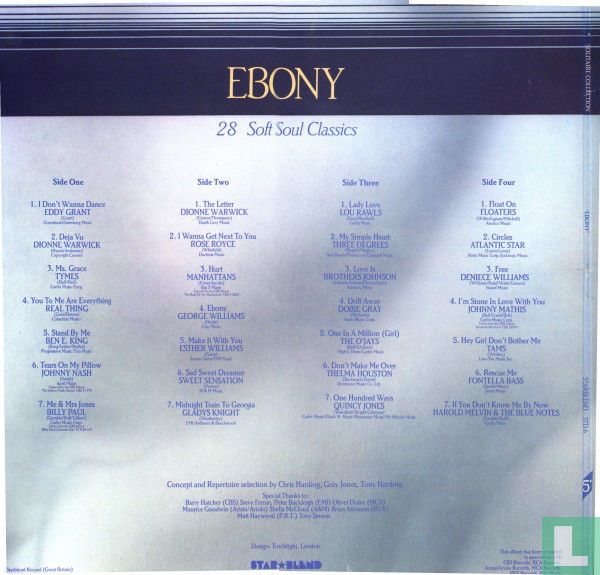 Ebony - 28 Soft Soul Classics