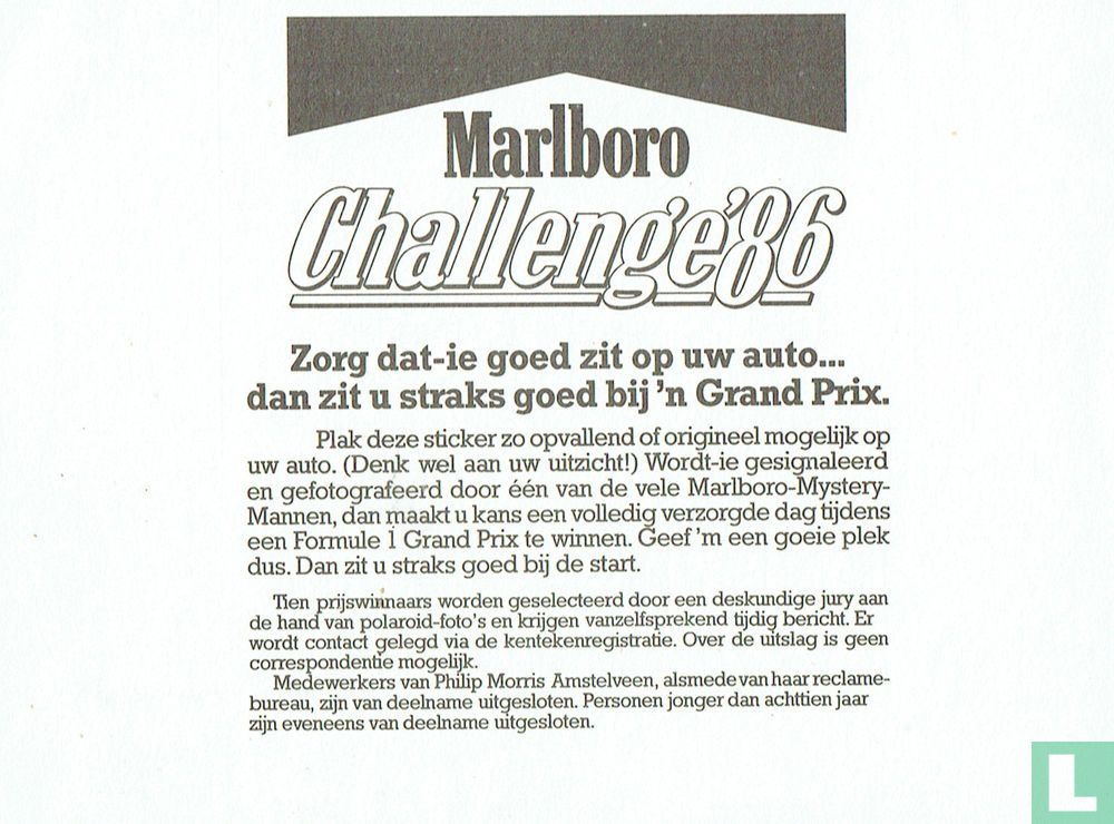 Marlboro Challenge '86