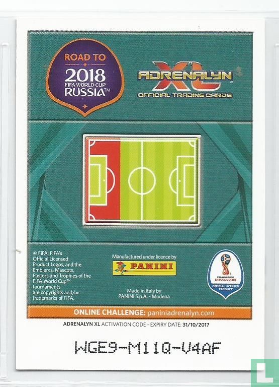 Swe02-Victor Lindelöf-Rising Star-Panini Adrenalyn Road to World Cup 2018