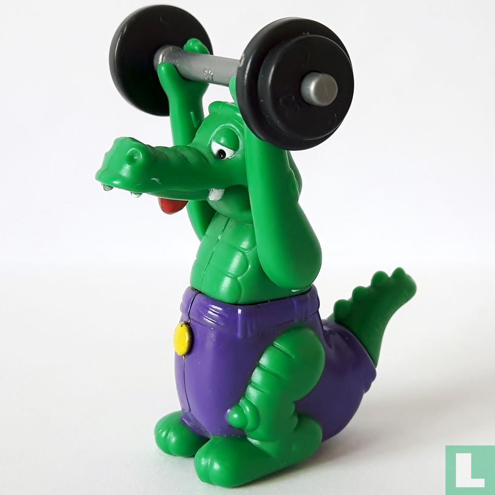 Crocodile with weights