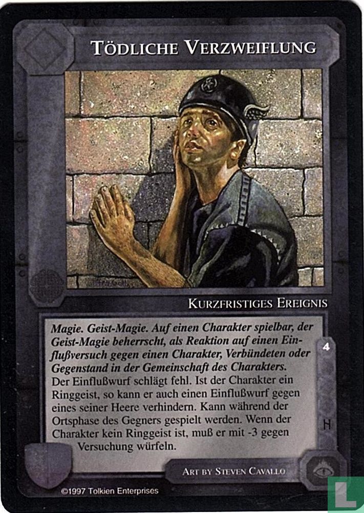 Tödliche Verzweiflung