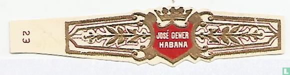 José Gener Habana