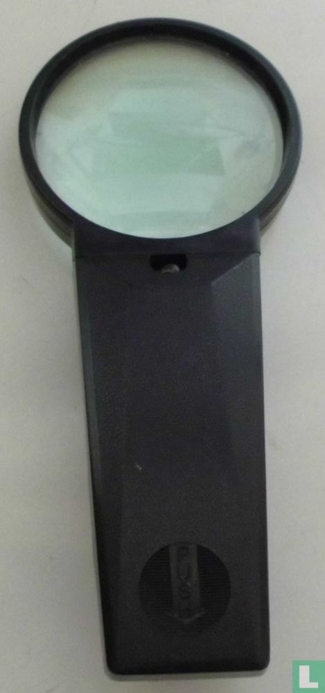 Vergrootglas met licht
