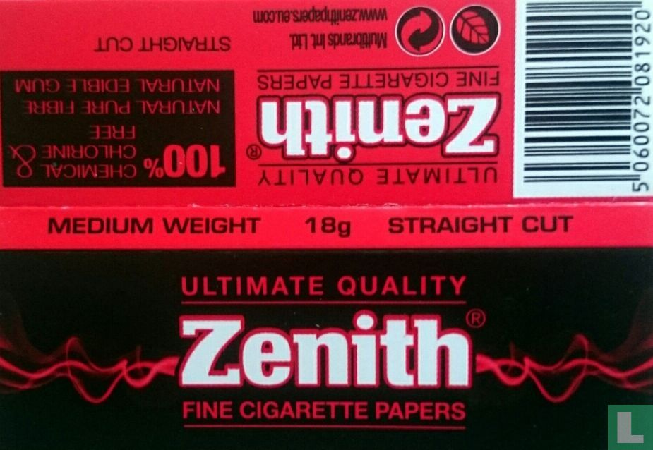 Zenith Standard Size Red