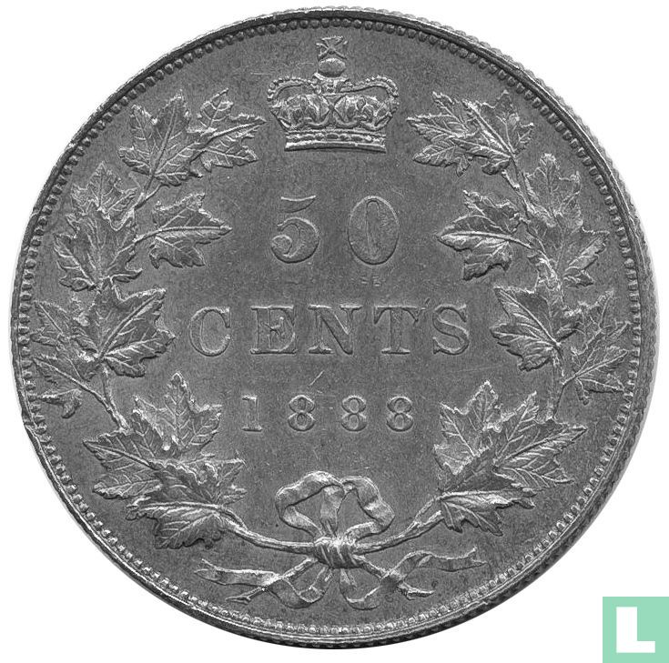 Kanada 50 Cent 1888