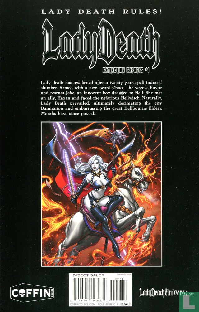 Lady Death: Extinction Express 1