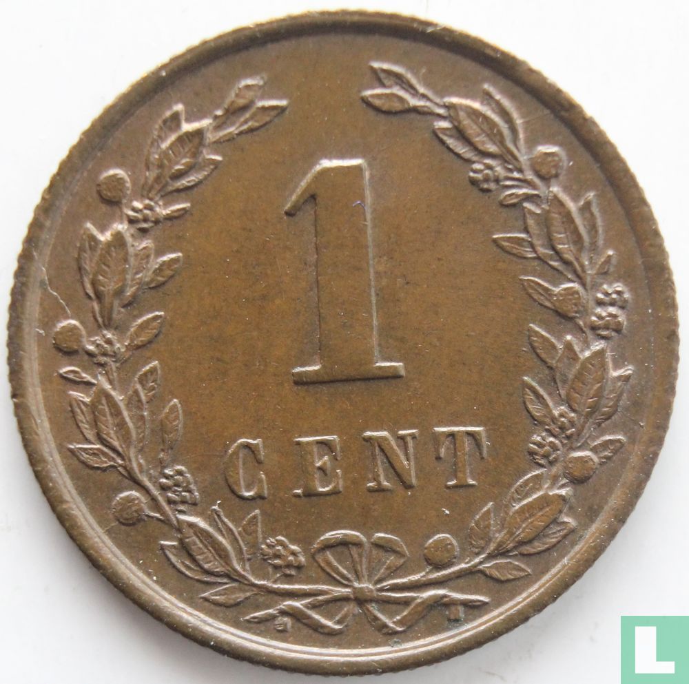 Pays-Bas 1 cent 1892