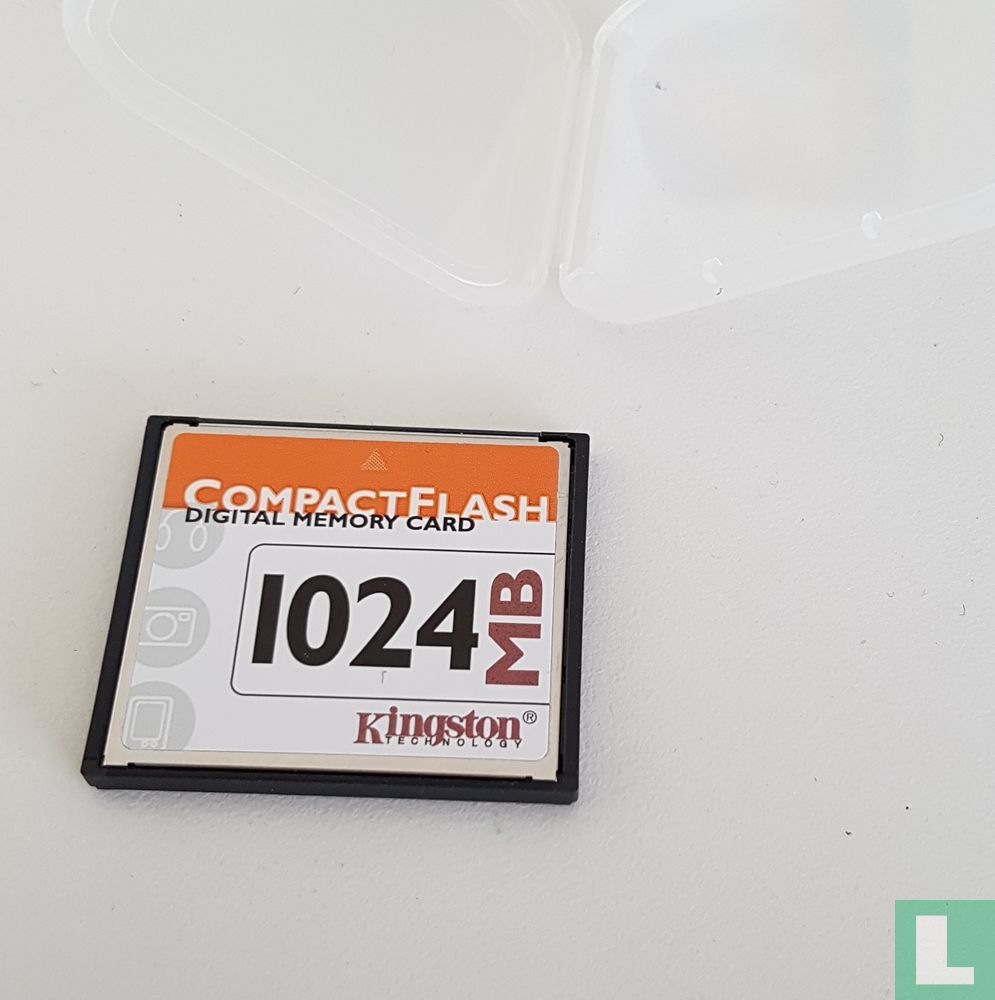 Kingston CompactFlash kaart 1024 Mb