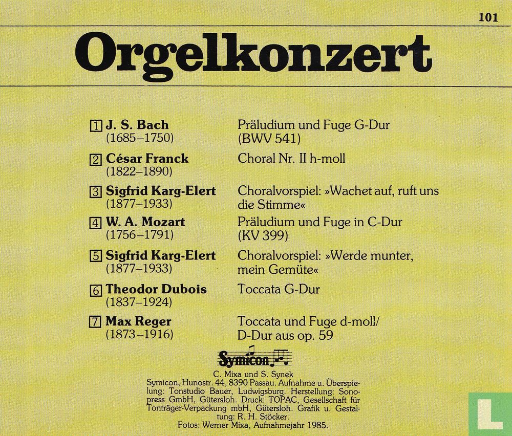 Orgelkonzert zu Passau