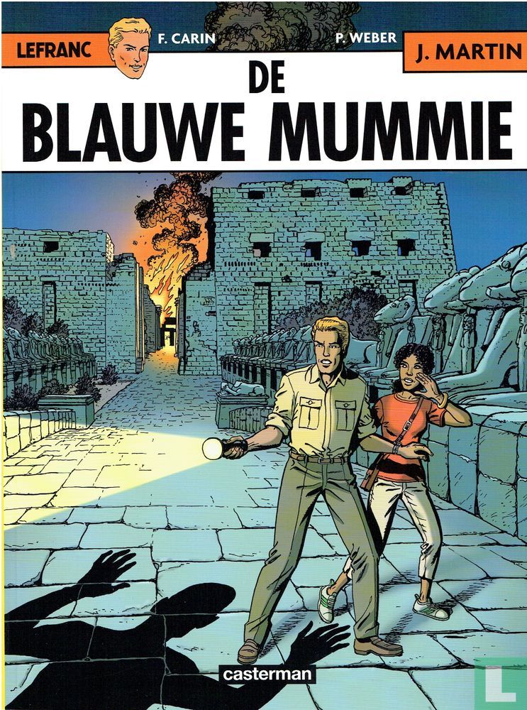 De blauwe mummie