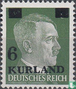 Hitler with overprint
