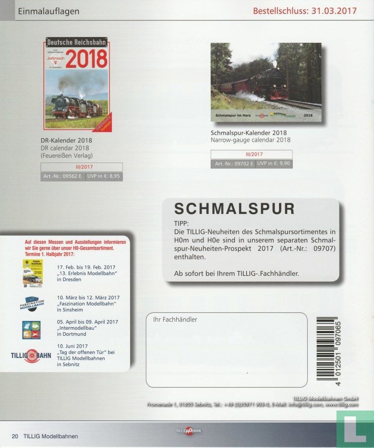 Noviteitenfolder