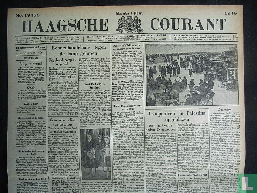 Haagsche Courant 19453