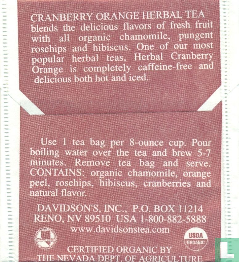 Cranberry Orange Tea