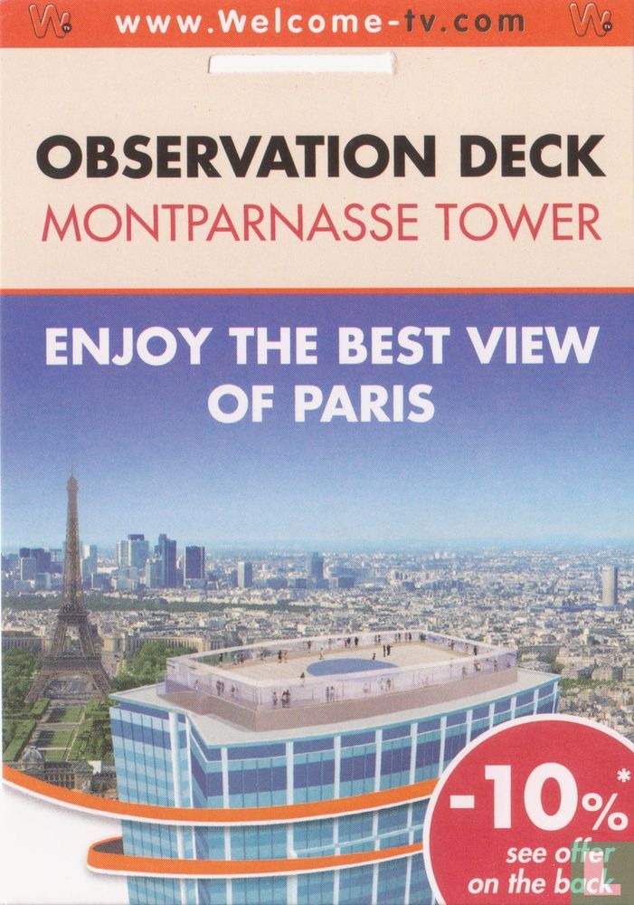 Observation Deck - Montparnasse Tower