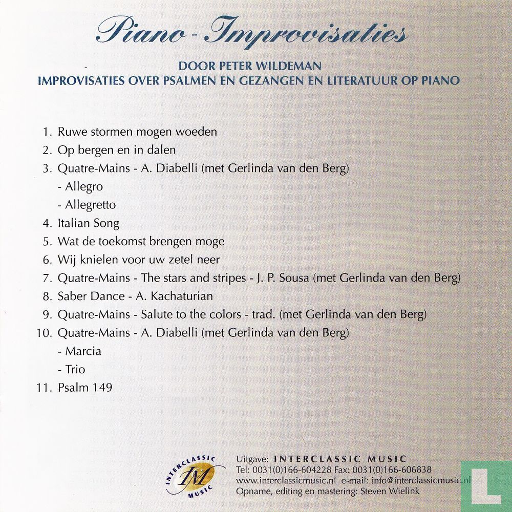 Piano-improvisaties