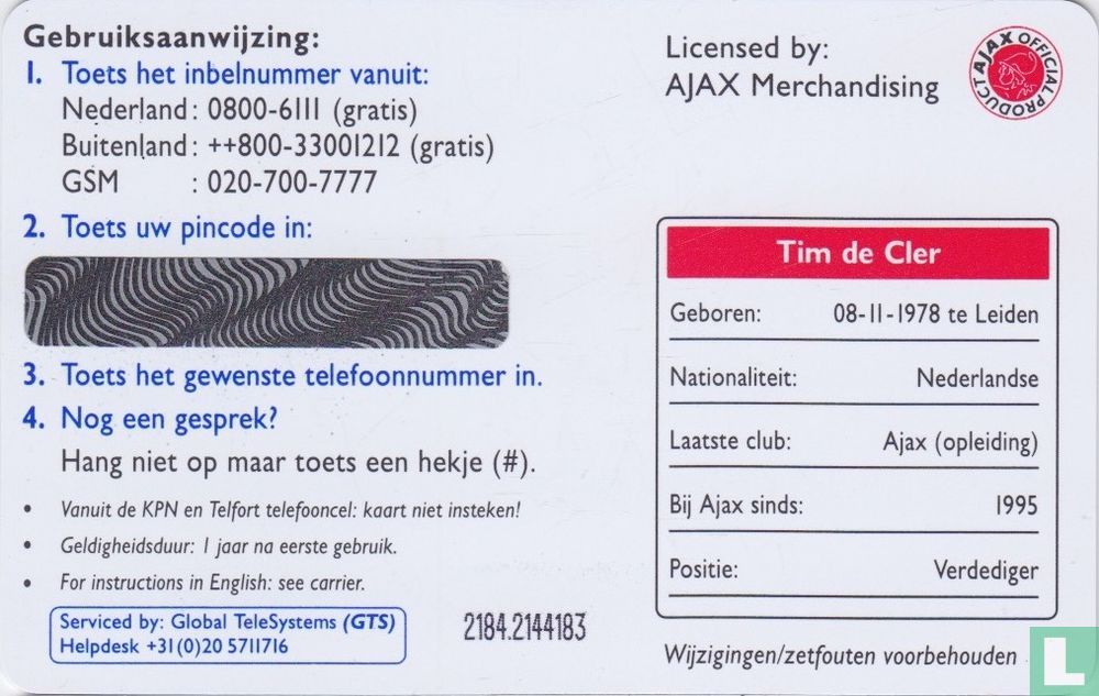 Tim de Cler