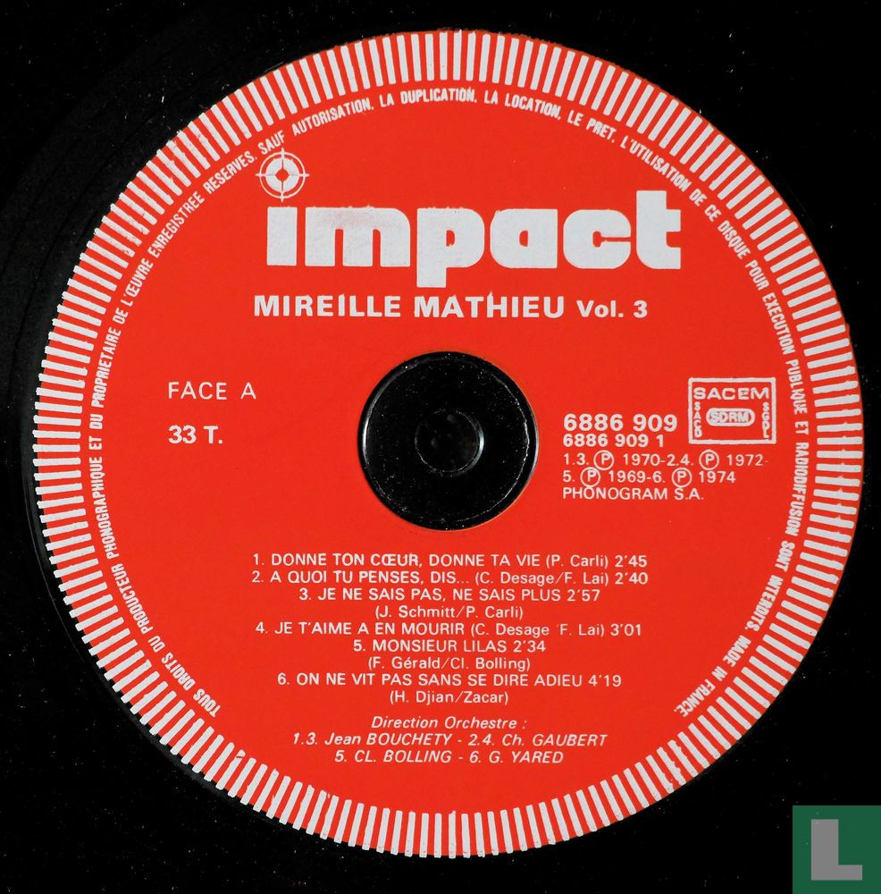 Mireille Mathieu Vol. 3