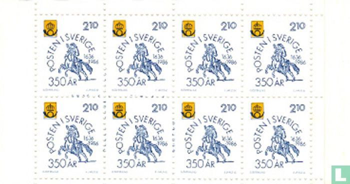 350 ans de la Poste suédoise