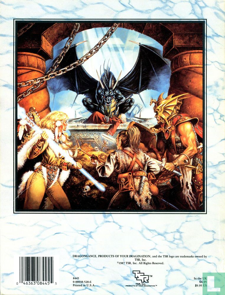 Destello Barricada presentación The DragonLance Saga 1 1 (1987) - Dragonlance - LastDodo