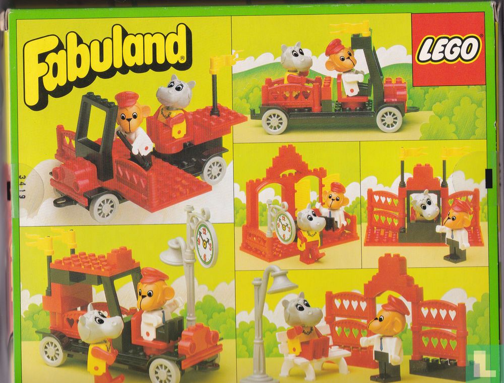 Lego 3662 Bus (1987) - - LastDodo