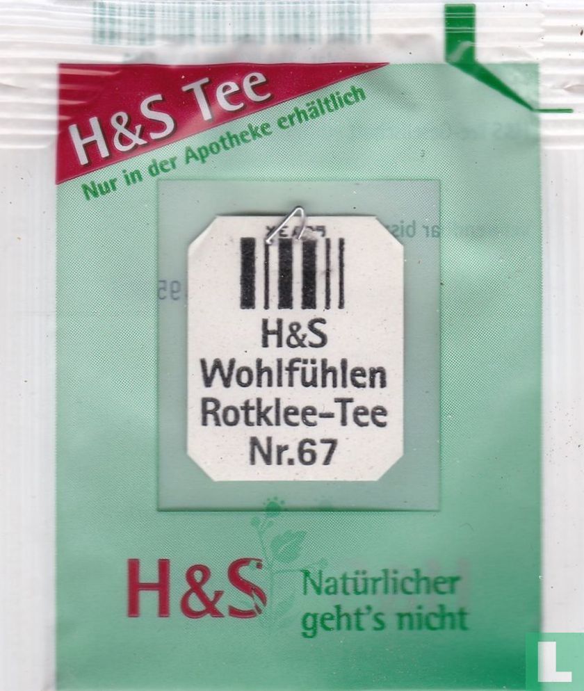 Wohlfühlen Rotklee-Tee