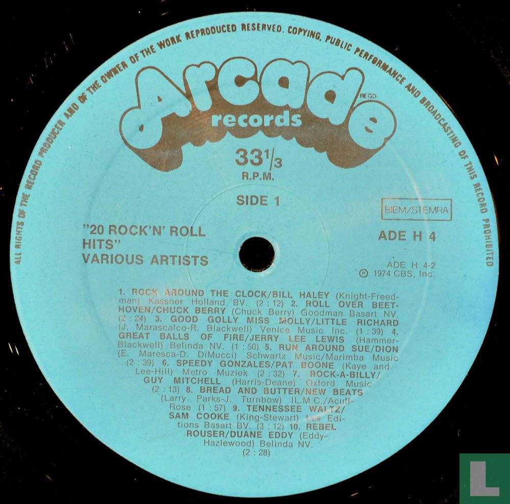 20 Rock 'n Roll Hits