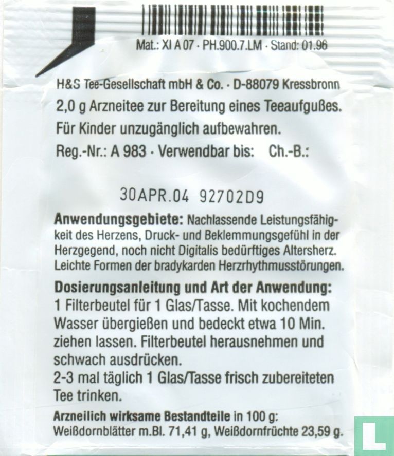 Herz- und Kreislauftee