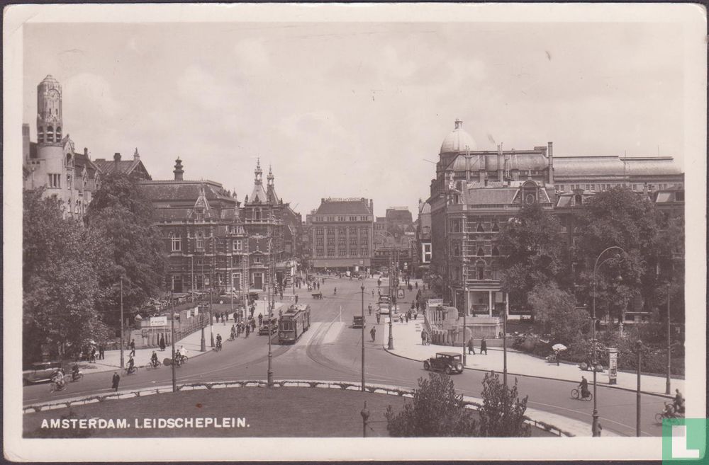 AMSTERDAM. LEIDSCHEPLEIN.