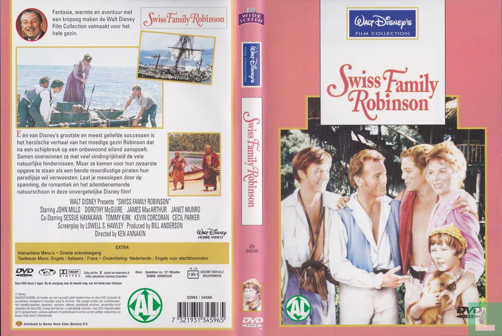 Swiss Family Robinson DVD (1999) - DVD - LastDodo
