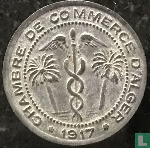Algiers 5 centime 1917