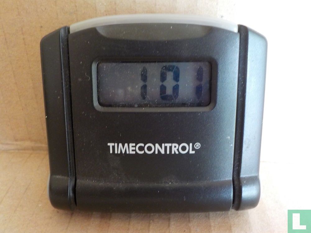 rok Sentimenteel Ingang Reiswekkertje Timecontrol® (zwart) - Reiswekker - LastDodo