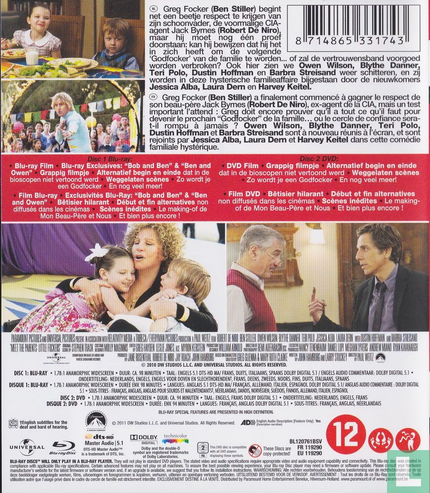 Little Fockers Blu Ray