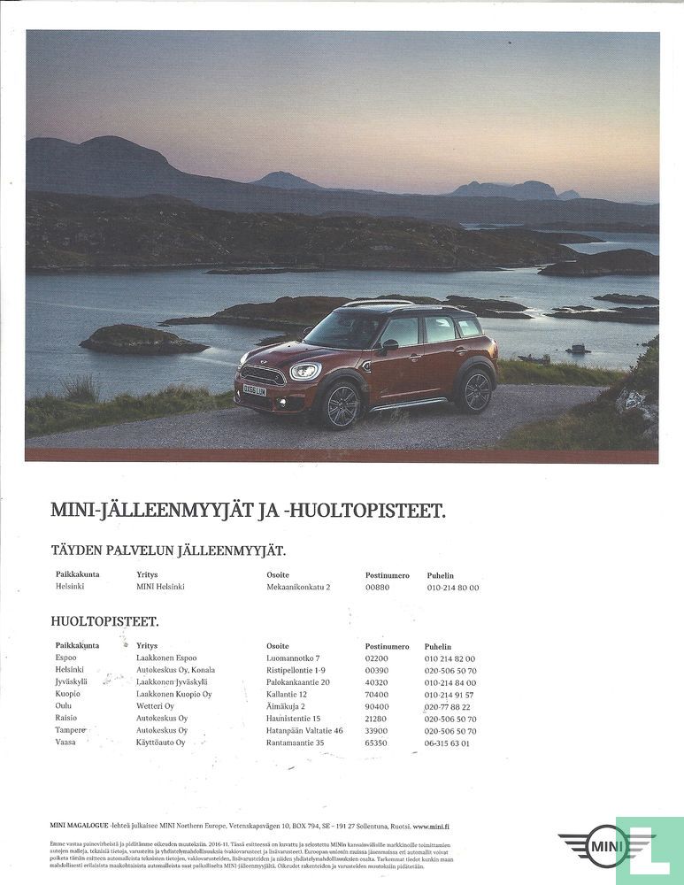 The MINI magalogue