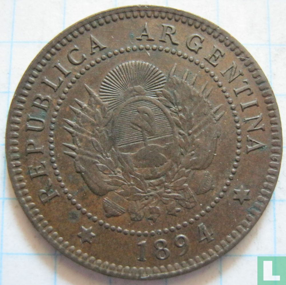 Argentina 1 centavo 1894