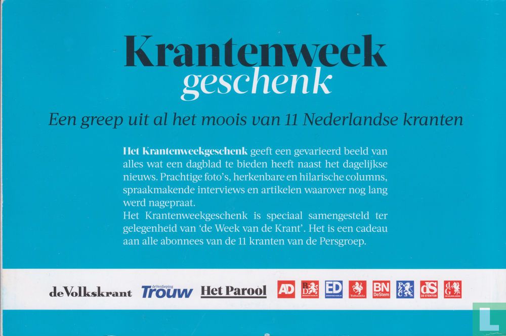 Krantenweekgeschenk 2017