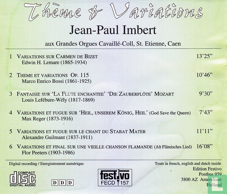 Thème & Variations