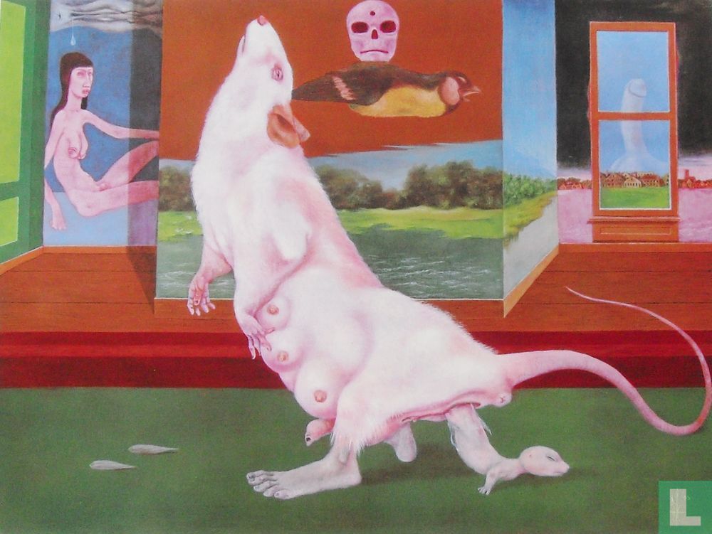 Surrealistisch tafereel