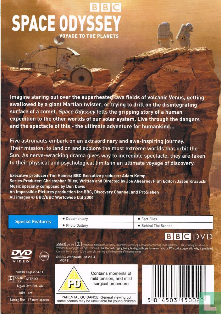 Space Odyssey - Voyage to the Planets DVD (2004) - DVD - LastDodo