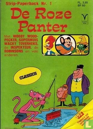 De Roze Panter Strip-Paperback 1